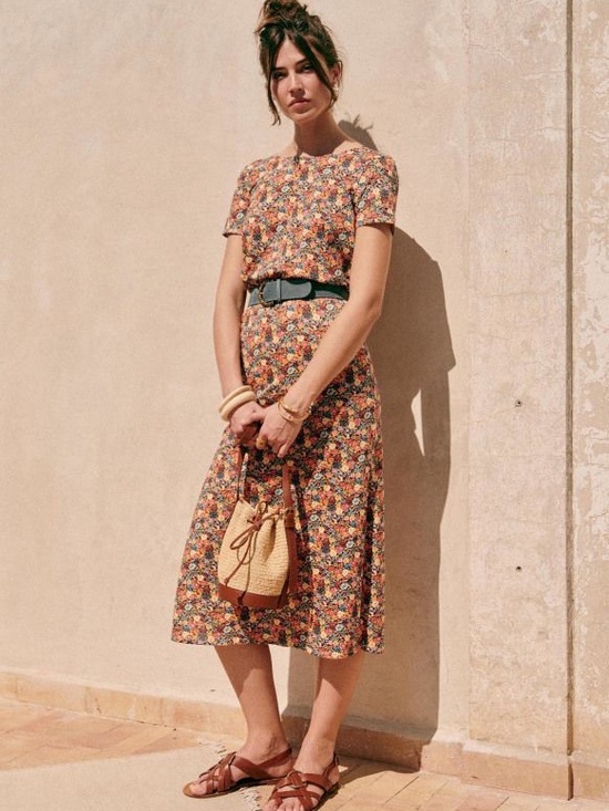 Sezane Dresses & Skirts - Sezane Luce Floral Midi Dress